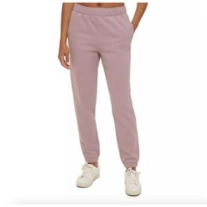 SALE CALVIN KLEIN Women's Fleece Jogger Color AXO Rose Size XXL Comfortably Soft